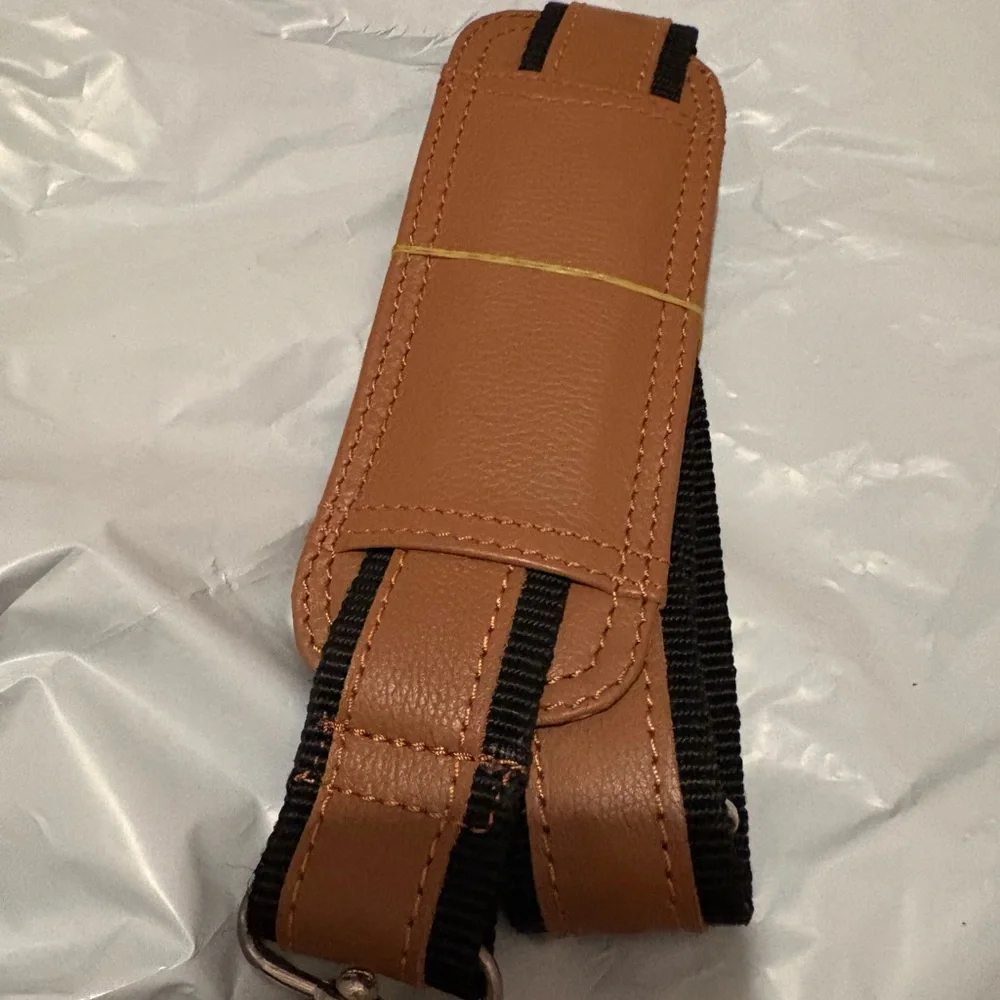Twisted x‎ tan leather briefcase